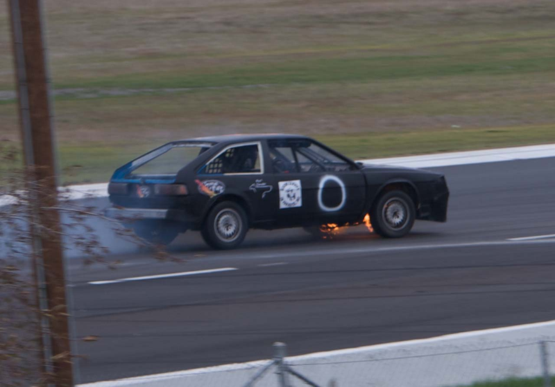 Illustration for article titled Squirrels Of Fury Scirocco Ventilates Engine Block, Goes Out In Blaze Of Glory